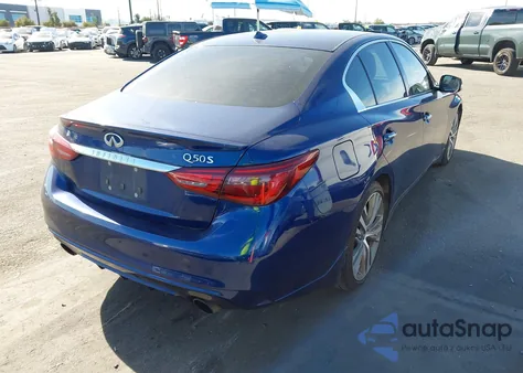 2018 Infiniti Q50 3.0T Sport из США, поврежденный, VIN JN1EV7AP2JM358158